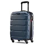 Samsonite Omni PC Hardside Expandable Luggage with Spinner Wheels, Teal, Carry-On 20-Inch