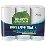 Seventh Generation, 100% Recycled Paper Towels, 6 Count