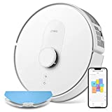 Robot Vacuum and Mop, LiDAR Navigation, 2700Pa Strong Suction, 360 S8 Robotic Vacuum Cleaner, Multi-Floor Mapping, No-Go Zones, Compatible with Alexa and Google Assistant, Ideal for Carpets and Pets