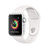 Apple Watch Series 3 (GPS, 38mm) – Silver Aluminum Case with White Sport Band