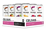 CELSIUS Essential Energy Drink, 12 Fl Oz, Official Variety Pack (Pack of 12)