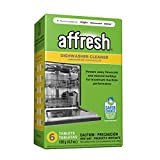 Affresh Dishwasher Cleaner, Helps Remove Limescale and Odor-Causing Residue, 6 Tablets