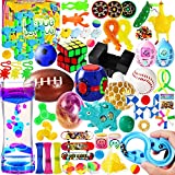 MGparty 72PCS Sensory Fidget Toys Set, Stress Anxiety Relief Assortment Toys for Kids Adults,Party Favors Carnival Prize Classroom Rewards Pinata Goodie Bag Fillers