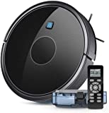 Robot Vacuum 1600Pa Robotic Vacuum Cleaner (Slim) Max Suction Quiet Multiple Cleaning Modes Self-Charging Vacuum for Pet Hair Hard Floor Medium-Pile Carpets