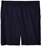 Hanes Women’s French Terry Bermuda Short, Navy, Large