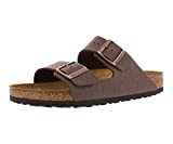 Birkenstock Arizona – Birkibuc (Unisex) Mocha Birkibuc EU 38 (US Women’s 7-7.5) Regular