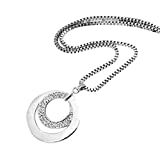 Clearance Deals Fahion Women Charm Bridal Engagement Crystal Rhinestone Snowflake Pendant Necklace Jewelry Gift by (B)