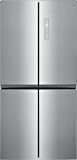 Frigidaire FRQG1721AV 33″ Counter Depth French Door Refrigerator with 17.4 cu. ft. Total Capacity, 3 Glass Shelves, 5.5 cu. ft. Freezer Capacity, Crisper Drawer, Automatic Defrost, in Stainless Steel