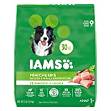 IAMS PROACTIVE HEALTH Adult Minichunks Small Kibble High Protein Dry Dog Food with Real Chicken, 30 lb. Bag