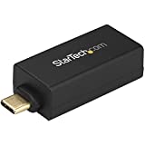 StarTech.com USB C to Gigabit Ethernet Adapter – 1Gbps NIC USB 3.0/USB 3.1 Type C Network Adapter – 1GbE USB-C to RJ45/LAN Port Thunderbolt 3 Compatible Windows MacBook Pro Chromebook (US1GC30DB)