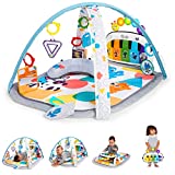 Baby Einstein 4-in-1 Kickin’ Tunes Music and Language Play Gym and Piano Tummy Time Activity Mat