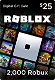Roblox Gift Card – 2000 Robux [Includes Exclusive Virtual Item] [Online Game Code]