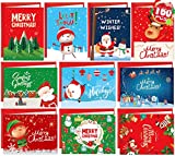 Funnlot Cute Christmas Cards 160PCS Christmas Cards With Envelopes Christmas Cards for Kids Assorted Christmas Cards 80PCS Kids Christmas Cards Christmas Cards 80PCS Envelopes Cute 4’’x6’’