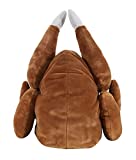 KINREX Thanksgiving Turkey Soft Plush Costume Hat for Kids and Adults – Funny Friendsgiving Headwear Decoration – Measures 11.81″ / 30 cm. High and Wide – Brown