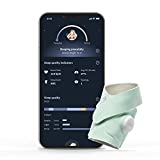 Owlet Dream Sock – Mint – Smart Baby Monitor View Heart Rate and Average Oxygen O2 as Sleep Quality Indicators. Wakings, Movement, and Sleep State. Digital Sleep Coach and Sleep Assist Prompts