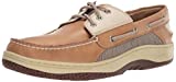 Sperry Men’s Billfish 3-Eye Boat Shoe, Tan/Beige, 9