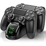 PS4 Controller Charger Dock Station, PS4 Controller Charger Station for Playstation 4 Controller, PS4 Remote Charging Station with Fast-Charging Port, Replacement for Playstation 4 Controller Charger