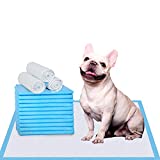 IMMCUTE Puppy Pee Pads 22″x23″-100 Count | Dog Pee Training Pads Super Absorbent & Leak-Proof | Disposable Pet Piddle and Potty Pads for Puppies | Dogs | Doggie| Cats | Rabbits