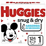 Huggies Snug & Dry Diapers, Size 1