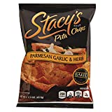 Pita Chips, 1.5 oz Bag, Parmesan Garlic & Herb, 24/Carton