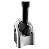 Yonanas 902 Classic Vegan Non-Dairy Frozen Fruit Soft Serve Dessert Maker, BPA Free, Includes 36 Recipes, 200-Watts, Silver