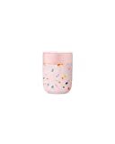 W&P Porter Ceramic Mug w/ Protective Silicone Sleeve, Terrazzo Blush 12 Ounces | On-the-Go | Reusable Cup for Coffee or Tea | Portable | Dishwasher Safe