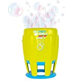 Maxx Bubbles Super Bubble Jet | Green Automatic Bubble Blowing Machine for Kids | Bubble Solution Included – Sunny Days Entertainment