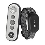 PATPET Dog Shock Collar with Remote – 3 Safe Training Modes, Rechargeable Waterproof Dog Training Collar for Small Medium Large Dogs (8-120 lbs), 3000Ft Control Electric Bark Collar with Remote