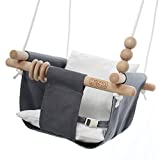 Monkey & Mouse Baby Swing Seat – Hanging Indoor Swing for Kids & Temporary Baby Swing Outdoor – Used for Indoor Playground, Sports & Outdoor Play Toys, Swing Sets for Backyard