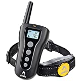 PATPET Dog Training Collar with Remote – Rechargeable Waterproof Training Collar for Small Medium Large Dogs 3 Training Modes Up to 1000Ft Remote Range