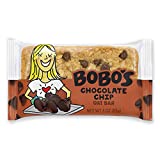 Bobo’s Oat Bars (Chocolate Chip, 12 Pack of 3 oz Bars) Gluten Free Whole Grain Rolled Oat Bars – Great Tasting Vegan On-The-Go Oatmeal Snack, Made in the USA