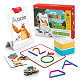 Osmo – Little Genius Starter Kit for iPad + Early Math Adventure – 6 Educational Learning Games – Ages 3-5 – Counting, Shapes, Phonics & Creativity (Osmo iPad Base Included)