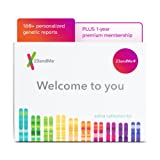 23andMe+ Premium Membership Bundle – DNA Kit with Personal Genetic Insights Including Health + Ancestry Service Plus 1-Year Access to Exclusive Reports (Before You Buy See Important Test Info Below)
