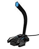 Amazon Basics USB Gaming Microphone – Blue