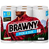 Brawny® Pick-A-Size® Paper Towels, 6 Double Rolls