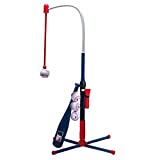 Franklin Sports Kids Teeball and Baseball Batting Tee – MLB 2-in-1 Grow-with-Me Tee – Adjustable Youth Hitting Tee – Perfect for Teeball and Baseball