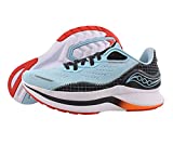 Saucony Women’s Endorphin Shift 2 Running Shoe, Powder/Scarlet, 9.5