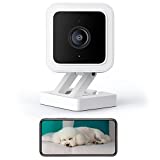 WYZE Cam v3 1080P Wired Indoor/Outdoor Home Security Camera for Pet Baby Dogs & Cats Nanny Elderly Monitoring, Works with Alexa & Google Home IFTTT