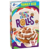 Cinnamon Toast Crunch Cinnaroll Breakfast Cereal, 16.7 oz Family Size Cereal Box