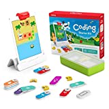 Osmo – Coding Starter Kit for iPad – 3 Educational Learning Games – Ages 5-10+ – Learn to Code, Coding Basics & Coding Puzzles – STEM Toy (Osmo iPad Base Included)