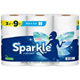 Sparkle® Pick-A-Size® Paper Towels, 3 Triple Rolls = 9 Regular Rolls