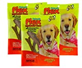 Fido Flex Hip and Joint Care Bones for Dogs, Made with Glucosamine, Chondroitin, and Cherries – Promotes Mobility, Joint Function, and Naturally Reduces Plaque – 8 Medium Treats Per Pack, Pack of 3