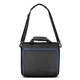 Portable Storage Bag for PS4,Tangxi Gaming Console Carrying Bag/Case for Travel with Adjustable Shoulder Strap,Waterproof Nylon Material Shoulder Bag Handbag for PlayStation 4 Console&Accessories