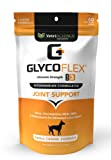 VETRISCIENCE Glycoflex 3 Maximum Strength Hip & Joint Support for Small Dogs Under 30lbs – Glucosamine, DMG, MSM & Green Lipped Mussel – Great Tasting – Vet Recommended, (0900669.060)