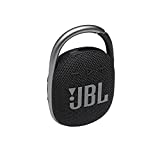 JBL Clip 4: Portable Speaker with Bluetooth, Built-in Battery, Waterproof and Dustproof Feature – Black (JBLCLIP4BLKAM)