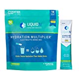 Liquid I.V. Hydration Multiplier – Watermelon – Hydration Powder Packets | Electrolyte Drink Mix | Easy Open Single-Serving Stick | Non-GMO | 16 Sticks