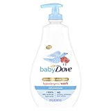 Baby Dove Sensitive Skin Care Baby Wash For Baby Bath Time Rich Moisture Tear-Free and Hypoallergenic 20 oz