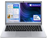 Jumper Laptop 14 Inch Full HD 1080P Display,12GB RAM,256GB SSD,Intel Celeron 64-bit,Windows 11 Laptops Computer(with WiFi,USB3.0,Bluetooth 4.2,Mini HDMI) Gray