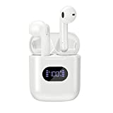 Wireless Earbuds, Bluetooth Earbuds Bluetooth 5.3 Headphones 36H Playtime LED Power Display Earbuds Hi-Fi Stereo Sound Deep Bass Crystal-Clear Calls Headset with Charging Case for Workout/Home/Office