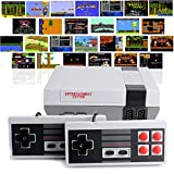 Retro Classic Game Console, Mini Classic Game System Built-in 620 Classic Handheld Games and 2X 4 Classic Edition Controller Av Output Video Games